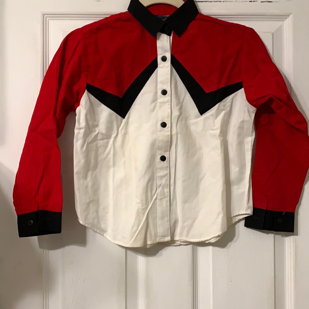 Panhandle Slim flag shirt. Child’s 8